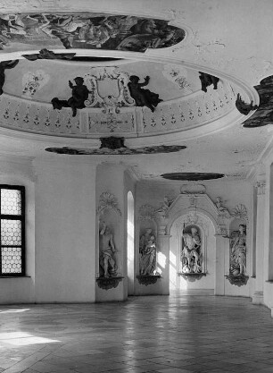 Ottobeuren. Benediktinerabtei Ottobeuren. Klausur (1711-1731; C. Vogt). Raum im 2. Obergeschoss