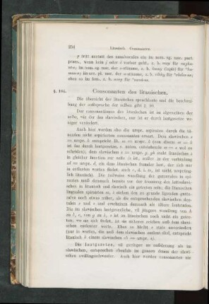 Consonanten des litauischen