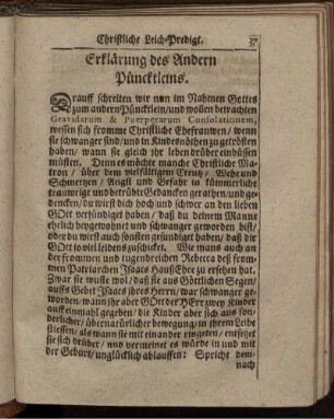 Erklärung des Andern Pünctleins