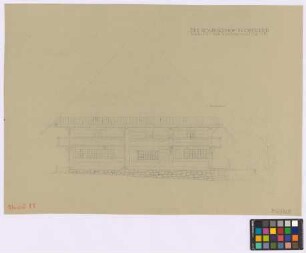 Oberried (Landkreis Freiburg): Rombachhof. Haupthaus (Nord-Ansicht)
