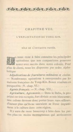 Chapitre VIII. L'exploitation du Tong-Kin