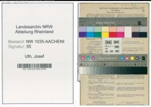 Entnazifizierung Josef Uth , geb. 17.03.1899 (Kaufmaennischer Angestellter)