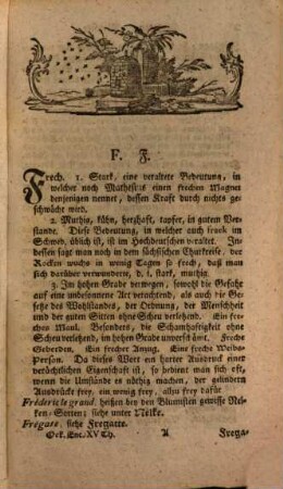 Oekonomische Encyklopädie oder allgemeines System der Staats-, Stadt-, Haus- u. Landwirthschaft : in alphabetischer Ordnung, 15. Von Fre bis Gam : Nebst 14 Kupfertafeln auf 2 3/4 Bogen