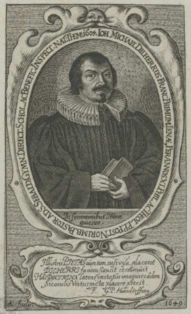 Bildnis des Ioh. Michael Dilherrus