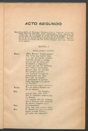 Acto segundo - [El tigre de Palermo]