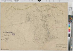 Scheidingen (Welver), Illingen (Welver), Umlegung Scheidingen-Illingen, Urkarte I Scheidingen Flur 3,3