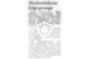 Strafverfahren folgt prompt