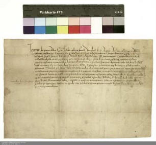 Johann [I. von Henneberg], Abt von Fulda, überträgt Andreas Wissse das durch den Tod Peter Waltmanns erledigte Kanonikat von Rasdorf