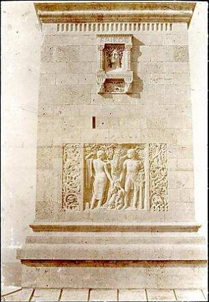Fischer, Theodor; Berg am Starnberger See - Rottmannshöhe (Bayern); Bismarckturm - Fassadendetail