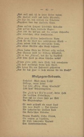 Wolzogen-Redoute