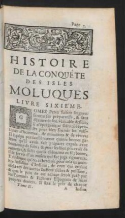 Livre sixie'me
