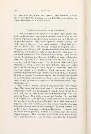II. Frederik III, Sofie Amalie og deres Raadgivere.