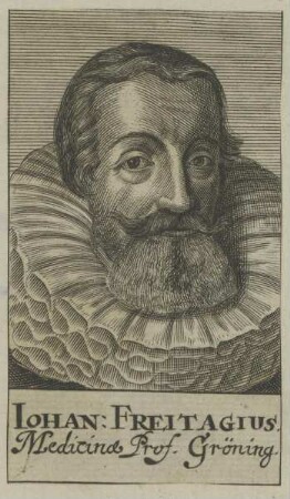 Bildnis des Iohann Freitagius