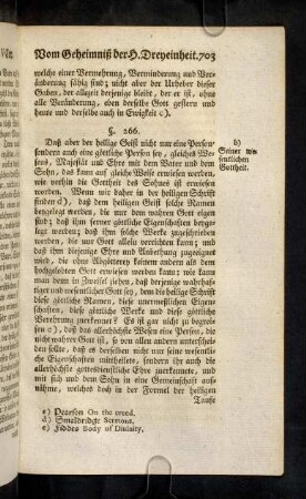 703-712, Erste Abtheilung § 266 - 268