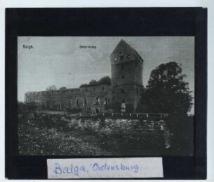 Balga, Kommende, Ordensburg