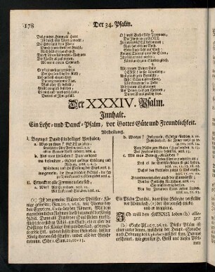 178-189, Der XXXIV. Psalm