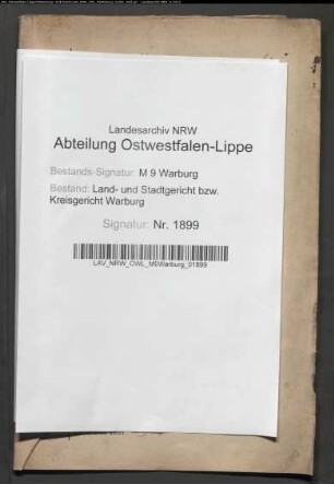 Erblasser: Schaefers, Maria Margarethe, geb. Engemann: