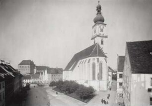 Sulzbach-Rosenberg, St. Marien : Sulzbach-Rosenberg. Stadtpfarrkirche St. Marien. Ansicht von Südosten