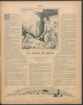 La mina de plata : Ilustración de López