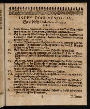 gir-giiiv, Index Documentorum.