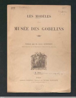 2: [Les modèles et le Musée des Gobelins] Band 2