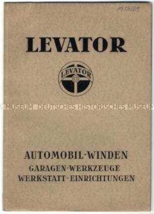 Hebezeuge für Autos und Autowerkstatteinrichtungen