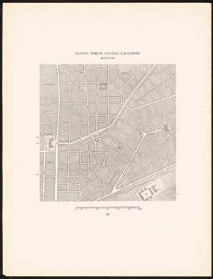 Bebauungspläne für die Stadt Athen: Bebauungsplan Stadtteil nördlich der Kavalleriekaserne (neuer Plan)