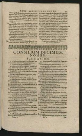 Consilium Decimum Nonum