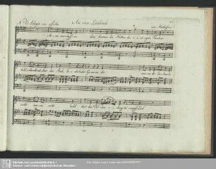 N° 6. An eine Leidende