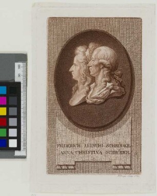 [Bildnis von Anna Christina und Friedrich Ulrich Ludwig Schröder]