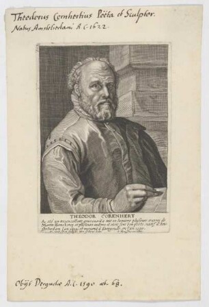 Bildnis des Theodor Corenhert