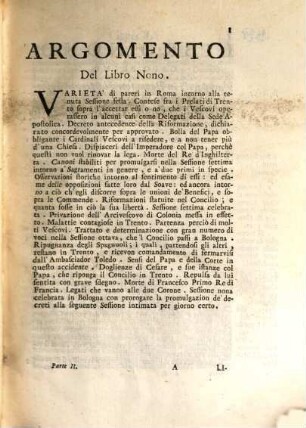 Istoria Del Concilio Di Trento : Divisa In Tre Parti, 2