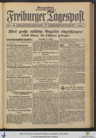 15.01.1916 (Morgenblatt)