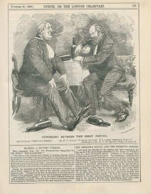 Agreement between two great parties