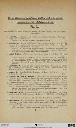 Bücher (Nr. 1-1004)