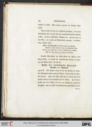 Bueste der verwitweten Herzogin Amalia von Weimar