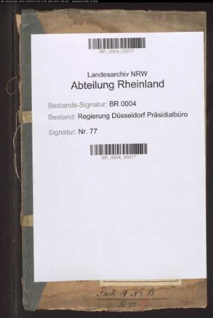 Neueinteilung der Regierungsbezirke