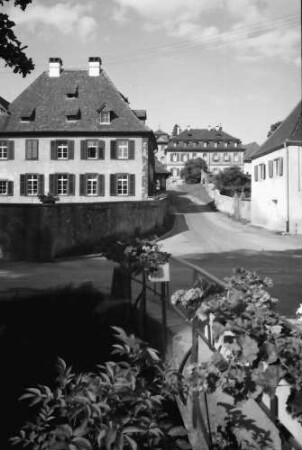 Heitersheim: Südansicht des Schlosses von Heitersheim