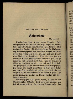 74-80, Dreizehntes Kapitel: Heimwärts