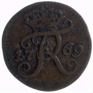 Münze, Gröschel, 1769