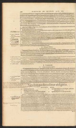 Quibus modis tollitur obligatio. Titulus XXX.