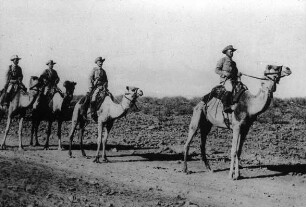 Kamelreiter der Schutztruppe