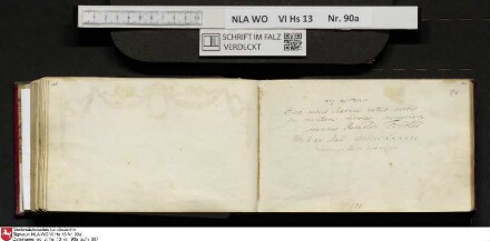 Stammbuch des Ernst Philipp Ludwig Zellmann (1763-1795) aus
                           Braunschweig