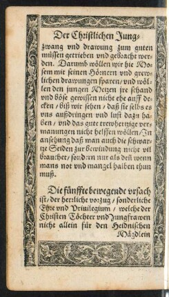 Die fünffte bewegende ursach ...
