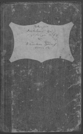 Scortationsbuch (Protokollbuch für Fälle außerehelichen Schwangerschaften)