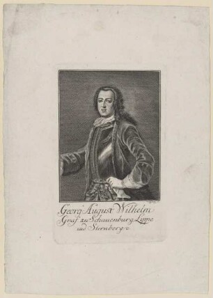 Bildnis des Georg August Wilhelm zu Schauenburg