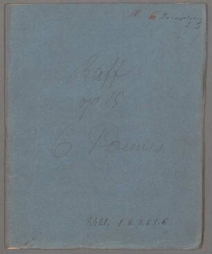 Les amoureux, pf, op. 15/3, SchR 8/15 - BSB Mus.Schott.Ha 8749-2