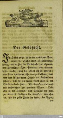 Die Gelbsucht
