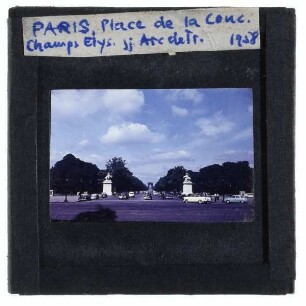 Paris, Champs-Élysées,Paris, Arc de Triomphe de l’Étoile,Paris, Place de la Concorde