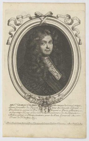 Bildnis des Charles Colbert de Croissy